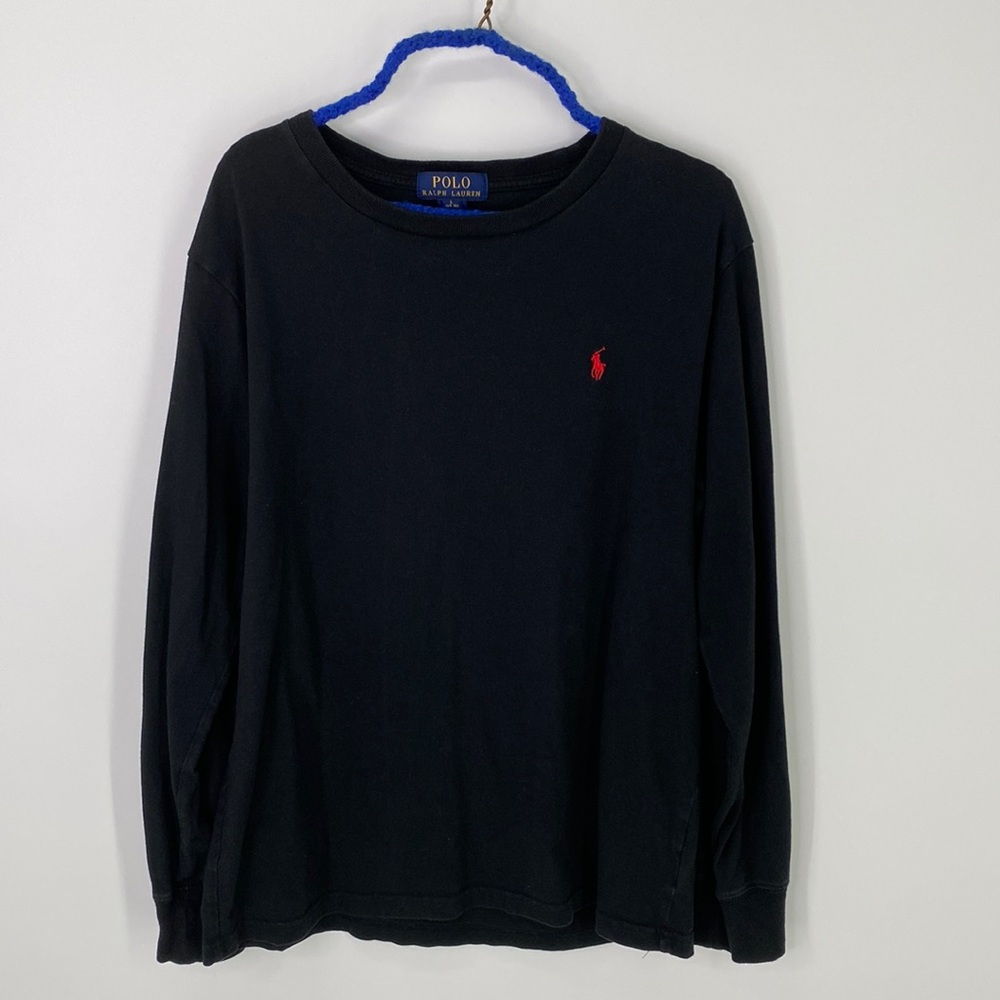 Kid’s Large Polo Long Sleeve Tee